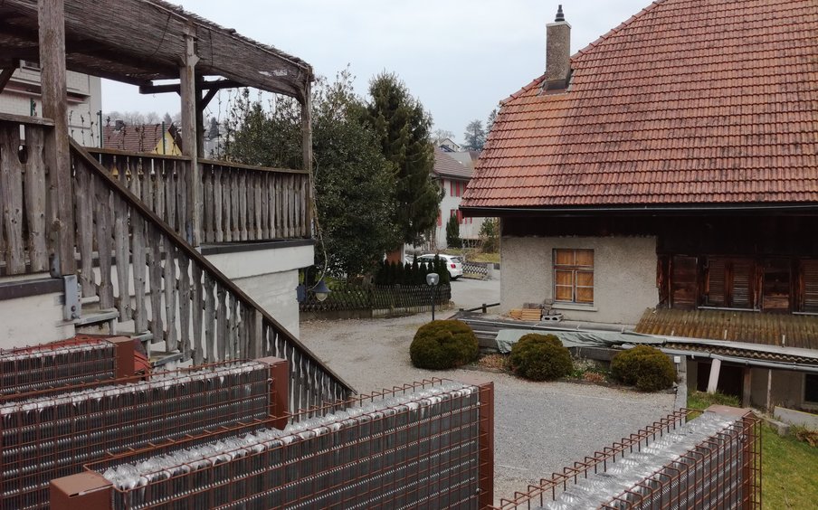 altes Heizungssystem: Rückwärmer-Lamellenwärmetauscher altes Heizungssystem: Rückwärmer-Lamellenwärmetauscher